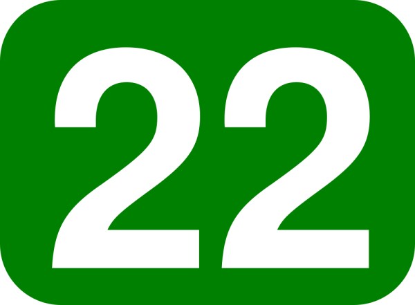 A startszám 22